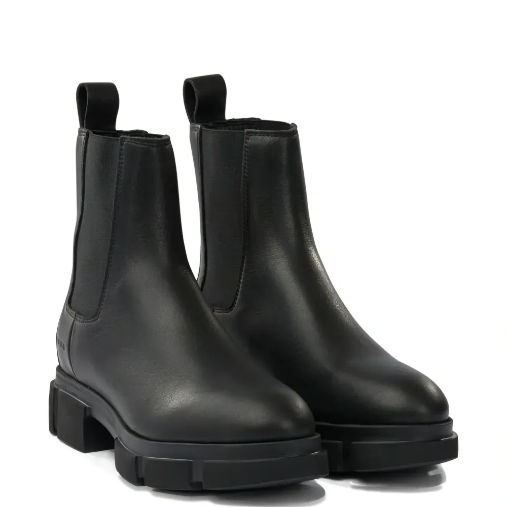 Кожаные челси