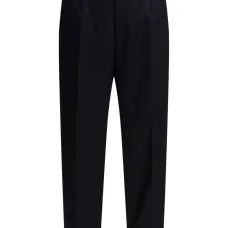 Хлопковые брюки прямого кроя