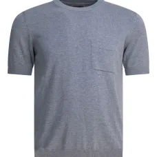 Футболка с короткими рукавами и нагрудным карманом