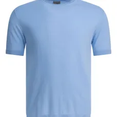 Хлопковая футболка с короткими рукавами