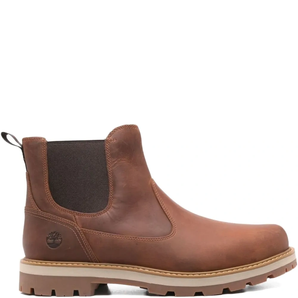 Ботинки с тисненым логотипом