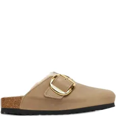 Бостонские сандалии из овчины с пряжкой Бостонские сандалии из овчины с пряжкой