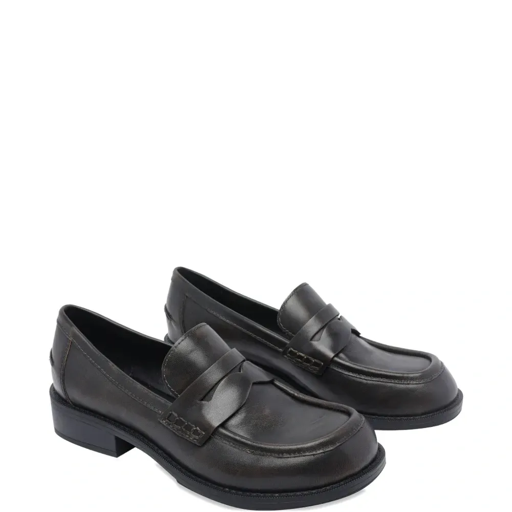 Лоферы с прорезью для монетки