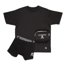 Комплект: футболка и трусы с черепом