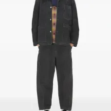 Брюки с драпировкой