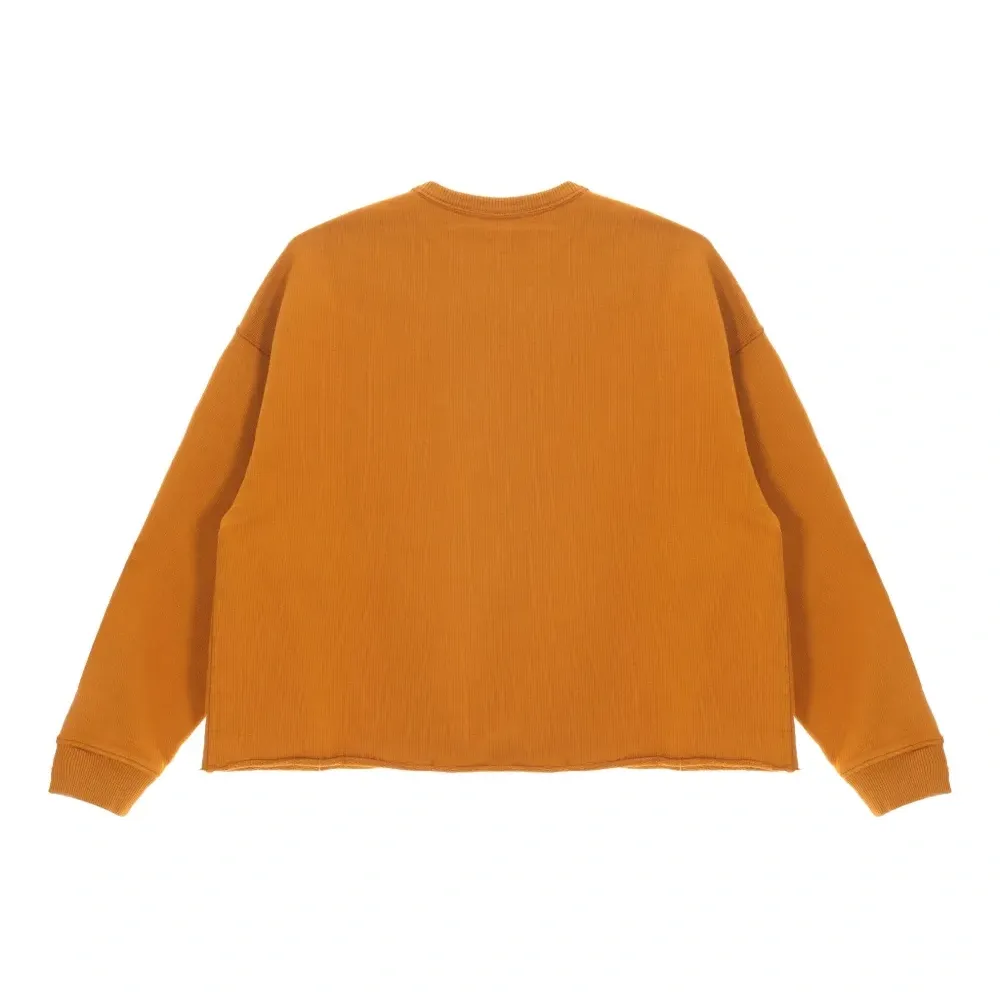 Толстовка с необработанными краями