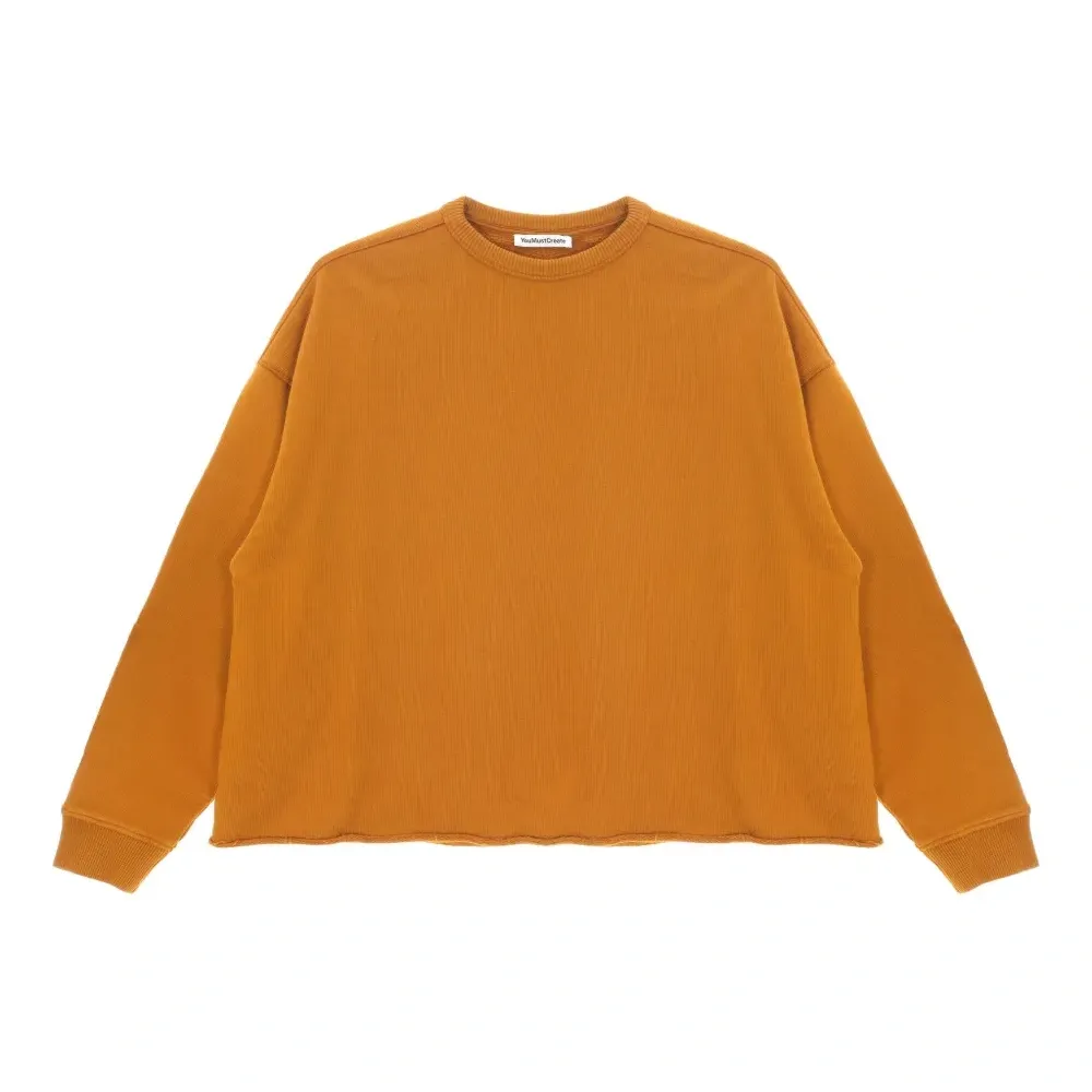 Толстовка с необработанными краями