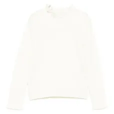 Свитер с оборками