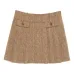Юбка мини с узором в елочку