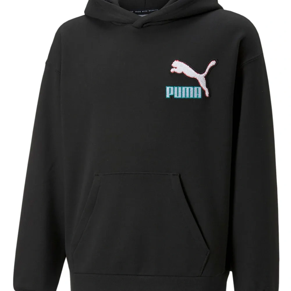 Худи с нашивкой-логотипом