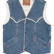 Джинсовый жилет в стиле вестерн Джинсовый жилет в стиле вестерн