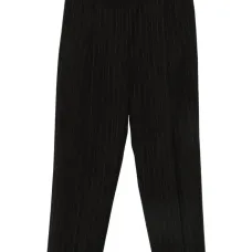 Брюки прямого кроя в тонкую полоску