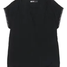 Блузка с V-образным вырезом