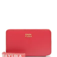 Кошелек из кожи среднего размера