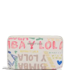 Кошелек с круговой молнией и логотипом Кошелек с круговой молнией и логотипом