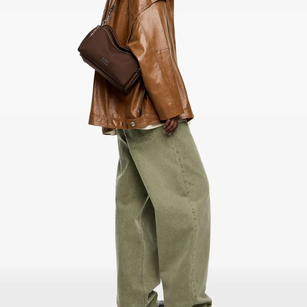 Сумка через плечо среднего размера с логотипом