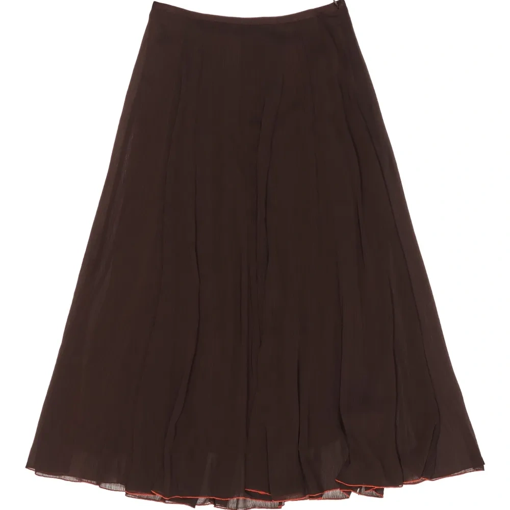 Юбка миди со сборками