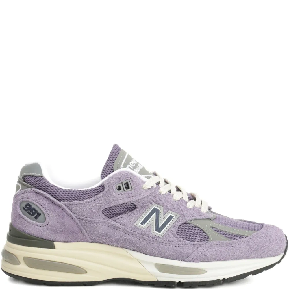 Кроссовки 991 с замшевыми вставками