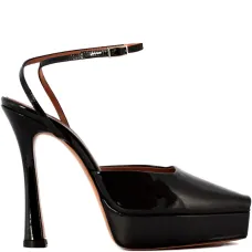 Кожаные туфли-лодочки Vicky на каблуке 120 мм