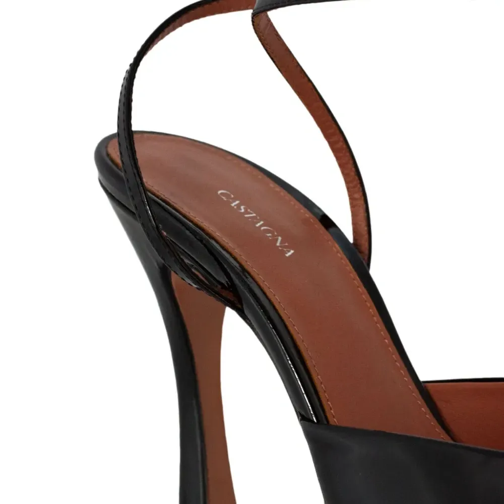 Кожаные туфли-лодочки Vicky на каблуке 120 мм