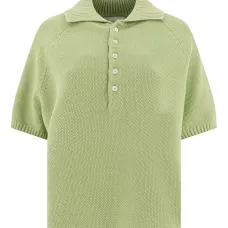 Рубашка поло в рубчик