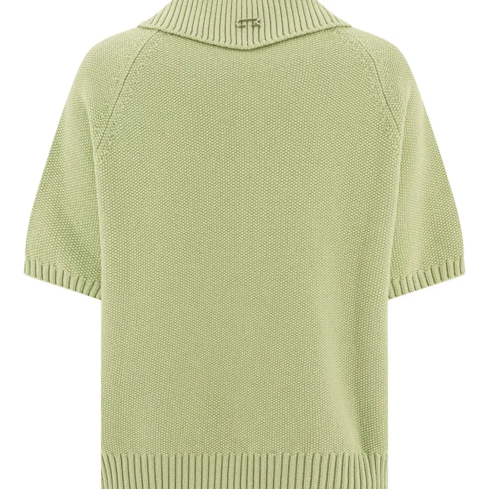 Рубашка поло в рубчик