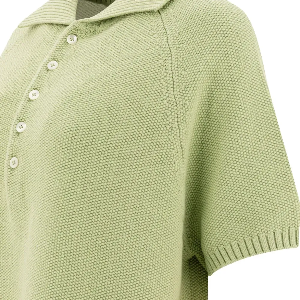 Рубашка поло в рубчик