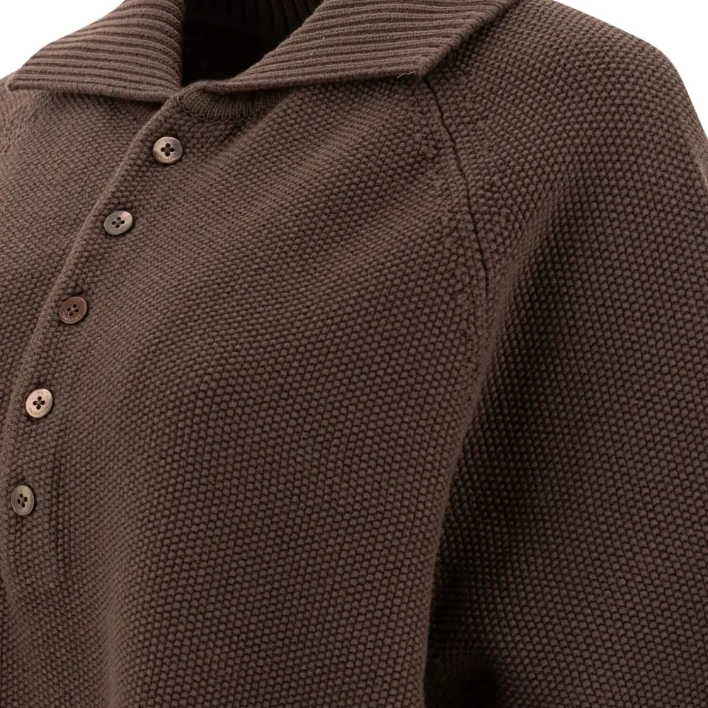 Рубашка поло с воротником в рубчик