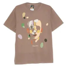 Футболка с принтом лица