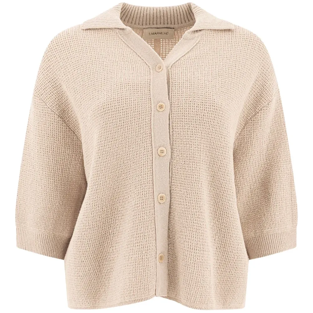 Кардиган с рукавами три четверти