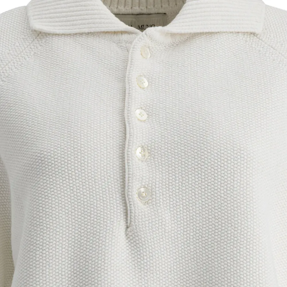 Рубашка поло в рубчик