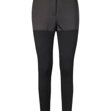 Брюки с ребристыми вставками