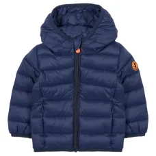 Стёганая куртка с нашивкой-логотипом