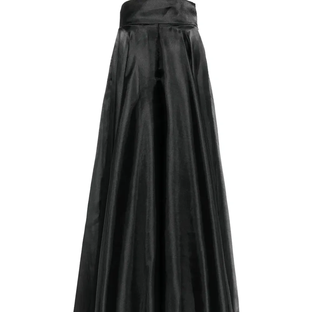 Макси-юбка с завышенной талией