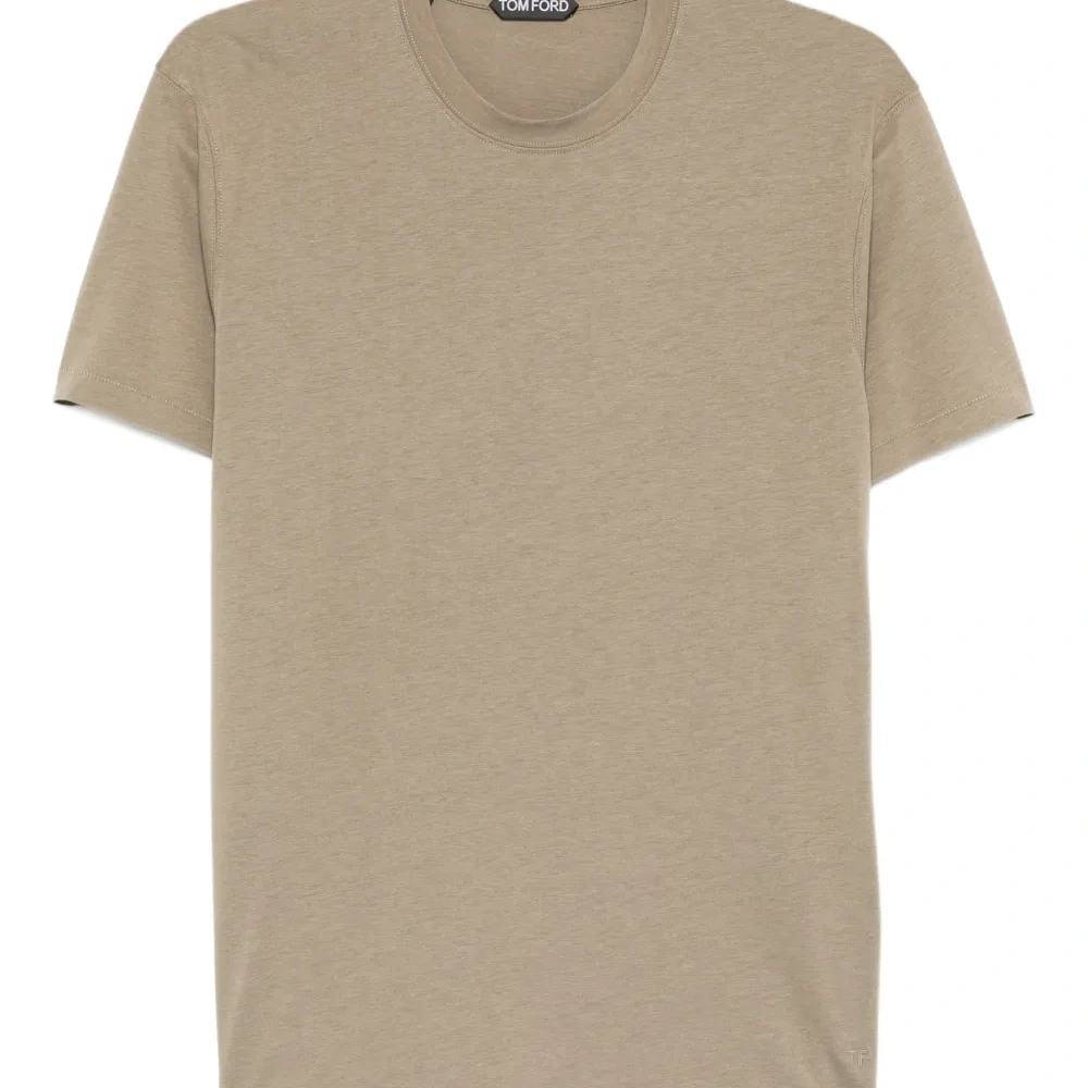 Футболка с круглым вырезом