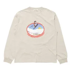 Футболка с длинными рукавами и принтом Футболка с длинными рукавами и принтом