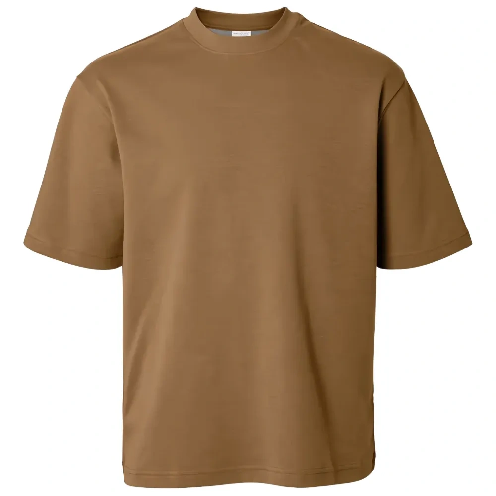 Футболка с круглым вырезом