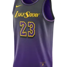 Джерси NBA Леброна Джеймса Лос-Анджелес Лейкерс 2024/25 City Edition Swingman Джерси NBA Леброна Джеймса Лос-Анджелес Лейкерс 2024/25 City Edition Swingman
