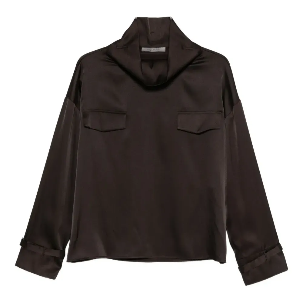 Блузка с панелями