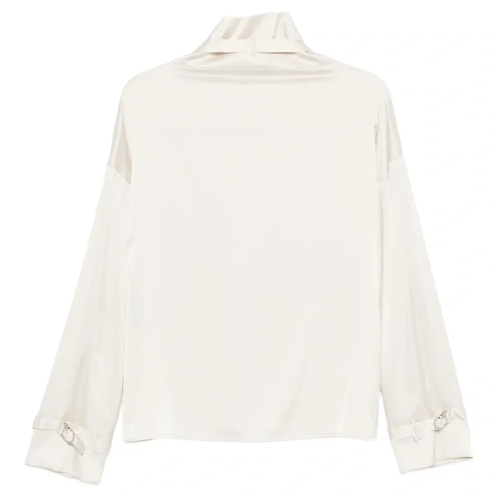 Блузка с панельным дизайном