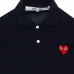Поло с нашивкой в форме сердца