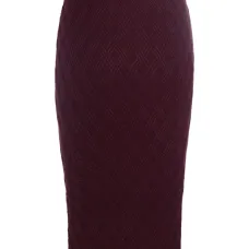 Юбка с геометрическим узором