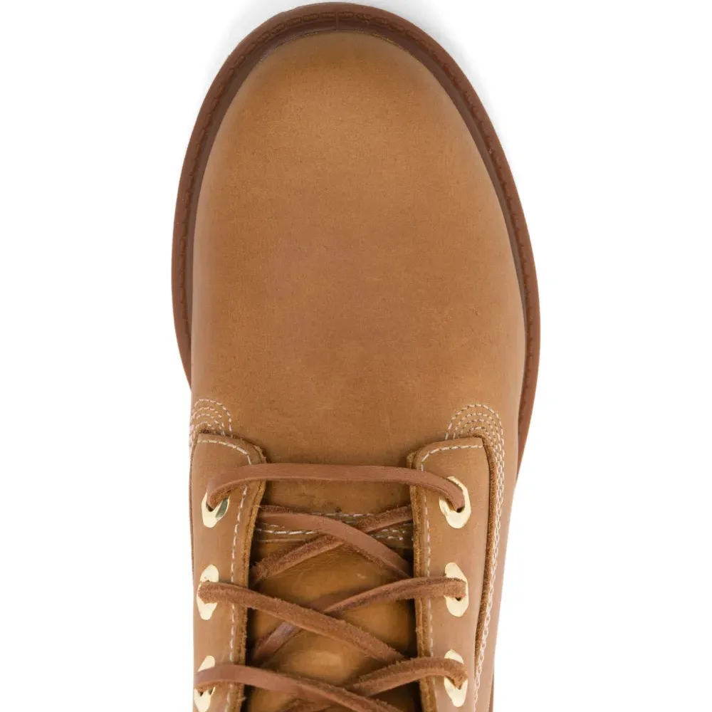 Ботинки на шнуровке с тиснённым логотипом