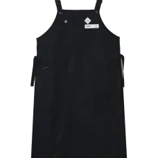 Платье миди с нашивкой-логотипом