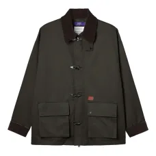 Куртка с карманами и отделкой из вельвета