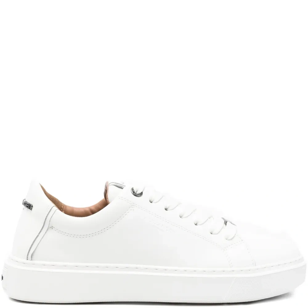 Кожаные кроссовки