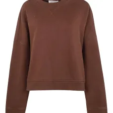 Хлопковый свитшот с длинными рукавами Хлопковый свитшот с длинными рукавами