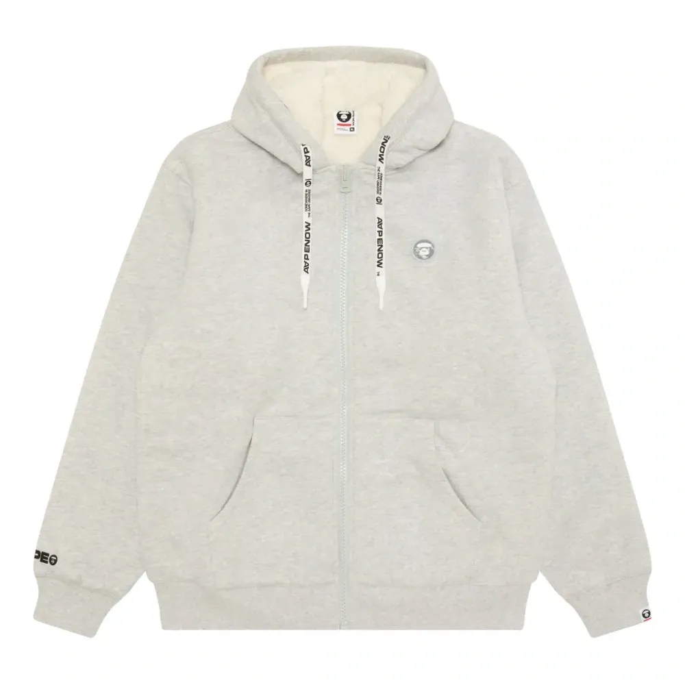 Толстовка на молнии с нашивкой-логотипом Толстовка на молнии с нашивкой-логотипом