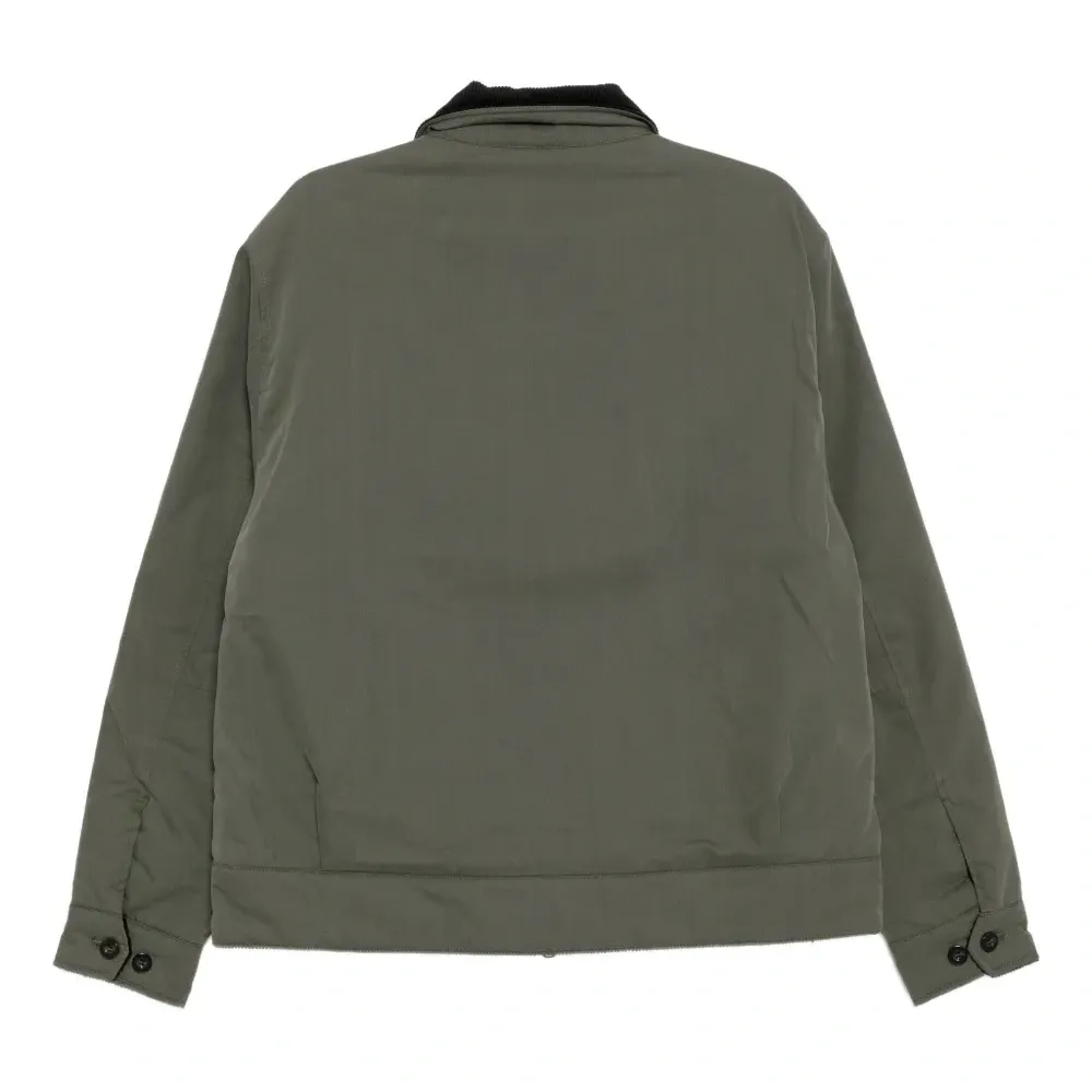 Куртка с вельветовым воротником