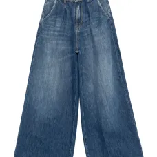 Джинсы клёш на пуговицах